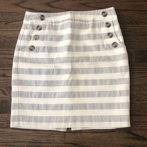 Ann Taylor Loft Striped Skirt